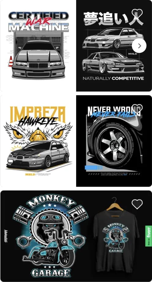 Certified War Machine, Impreza Hawkeye, Monkey Garage, Ilustrasi vektor otomotif